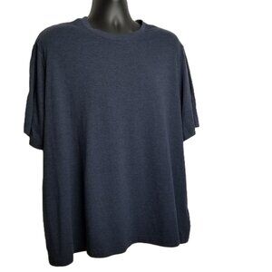 Athletic Works Tri Blend Tee Shirt 3XL Navy Blue Heather Athleisure